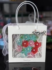 Túi Giấy - Quai Xách - Vuông 20x20x10cm - Túi Trắng