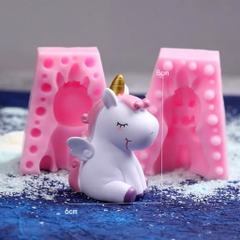 Khuôn Silicon - Động Vật - Ngựa Pony 2 Mảnh 8cm