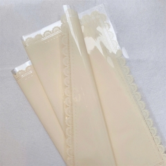Giấy Bó Hoa Gói Hoa Viền Ren 20 Tờ Sấp - Vàng