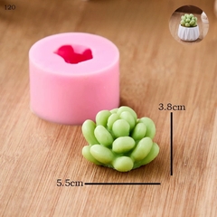 Khuôn Silicon - Sen Đá TIA Đất 5.5cm