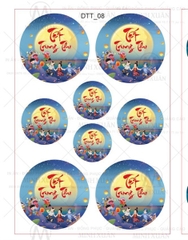 Decal Chủ Đề Trung Thu - DTT - DTT08