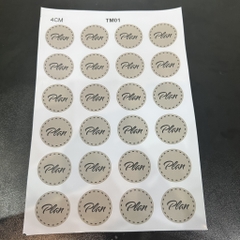 Decal Chủ Đề Trung Thu - Tem Nhân Bánh