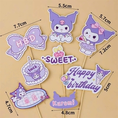 PKC -Phụ Kiện Cắm GẤU Con Gấu - MELODY-KUROMI tím