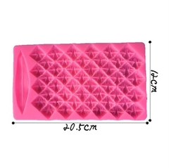 Khuôn Silicon - Viền Mảng 2D - Trái Khóm - Dứa 18x12cm