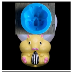 Khuôn Silicon - Động Vật - Chuột Hamster Ăn Hạt