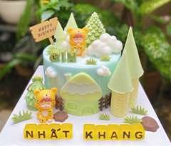 Khuôn Silicon - Rau Củ - Nấm - Ngôi Nhà 8.7cm