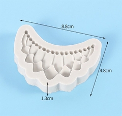 Khuôn Silicon - Viền Họa Tiết - Hủ Vàng Ngọc Tầng