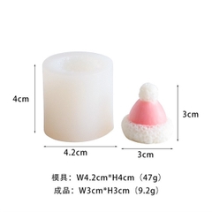 Khuôn Silicon - Noel Set 3 Nón