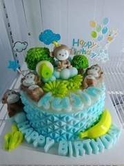 Khuôn Silicon - Viền Mảng 2D - Ô Nhọn LA07 - 32x11cm