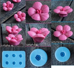 Khuôn Silicon - Hoa Mai Đào Set 3 - V30 V31 V32