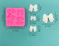 Khuôn Silicon - Cái Nơ - TH 2.9-4.4cm 4c