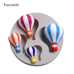 Khuôn Silicon - Bầu Trời - Khinh Khí Cầu - Mẫu 4c