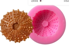 Khuôn Silicon - Sinh Vật Biển TH - nhum Sò Biển Tròn Gai 4.6cm