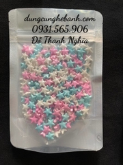 100 Gr Kẹo Bi Đường Đủ Size Phụ Kiện Trang Trí Bánh - sao đủ màu