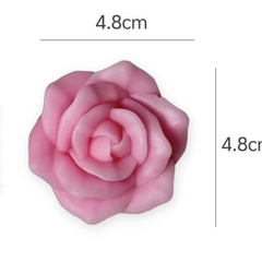 Khuôn Silicon - Hoa Hồng Nở J - 4.8cm J119