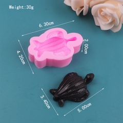 Khuôn Silicon - Biển - Rùa - Rùa 5cm