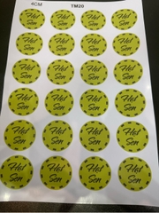 Decal Chủ Đề Trung Thu - Tem Nhân Bánh