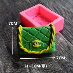 Khuôn Silicon - Túi Xách 9x7cm