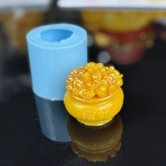 Khuôn Silicon - Hủ Vàng - 6.3cm Đứng SL75