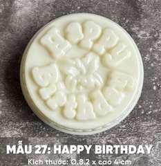Khuôn Nhựa RCVT - RT27 - Happy Birthday Hoa Lan