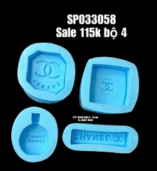Khuôn Silicon - Trang Điểm - Set 4c SL115