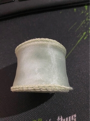 RUY BĂNG - VOAN - 9MX3CM - MÀU XANH ĐẬU