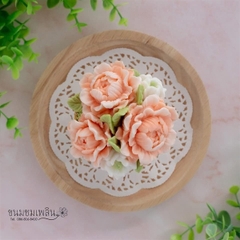 Khuôn Silicon - Hoa Mẫu Đơn Set 3 Hoa Nở Xòe - SMD