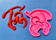 Khuôn Silicon - Chữ Thư pháp - HP - Tấn