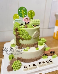 Khuôn Silicon - Cây Kim Tiền - CÂY NHỎ 12.3x5x1.2cm