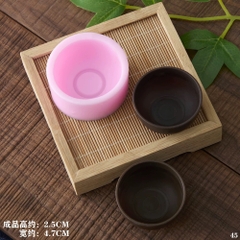 Khuôn Silicon - Ấm Trà Bình Trà - Chén Trà 4.7cm
