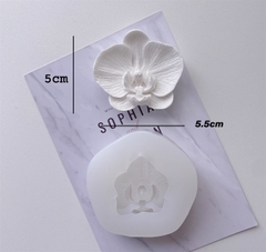 Khuôn Silicon - Hoa Lan Nằm - 5.5cm