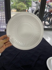 Dĩa Nhựa Oval THH - Sấp 50 Dĩa - 19cm