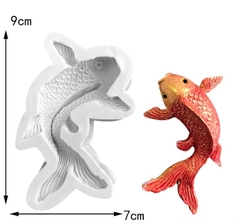 Khuôn Silicon - Biển - Cá Koi 9cm
