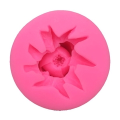 Khuôn Silicon - Hoa Lan - 5cm - Nhô Kèm Lá