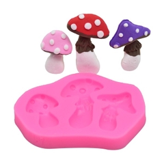 Khuôn Silicon - Rau Củ - Nấm - Vĩ 4cm 3c