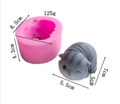 Khuôn Silicon - Động Vật - Mèo Nằm Úp