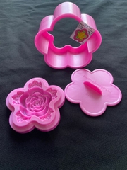 Khuôn Ấn Xôi - Mai 5 Cánh NL - 12cm - Hoa Hồng