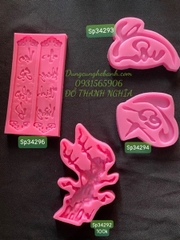 Khuôn Silicon - Chữ Thư pháp - HP - Tết