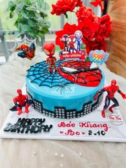 Khuôn Silicon - Siêu Nhân - Nhện Mặt To 16x12cm