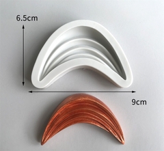 Khuôn Silicon - Viền Chuỗi Dây - Sóng 1c