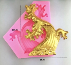 Khuôn Silicon - Gốc Thân Cây 10x8cm