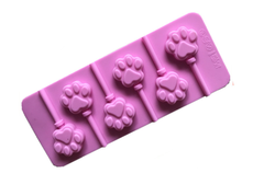 Khuôn Silicon - Kẹo - Que Mút Bàn Chân 6c