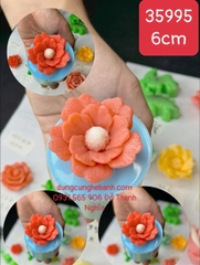 Khuôn Silicon - Hoa Cúc Thái Mã C - Cánh Thẳng - 6cm C14