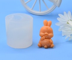 Khuôn Silicon - Động Vật - Con Thỏ 300036 - Thỏ Cười