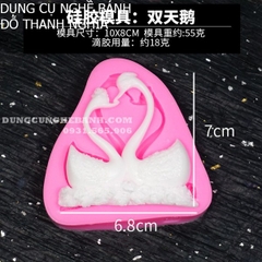 Khuôn Silicon - Động Vật - Chim Thiên Nga 2c