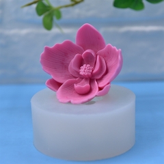 Khuôn Silicon - Hoa Lan cánh cong 7cm
