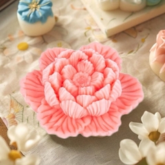 Khuôn Silicon - Hoa Mẫu Đơn Xoè - 8cm