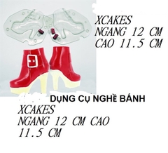 Khuôn Silicon - Bốt Nữ 2c