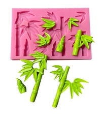 Khuôn Silicon - Lá Cành - Tre Trúc