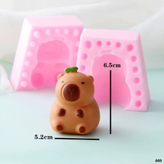 Khuôn Silicon - Động Vật - Capybara 2 Mảnh Mầm Xanh